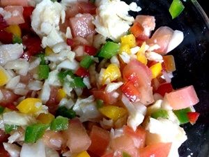 Salpicon de pescado